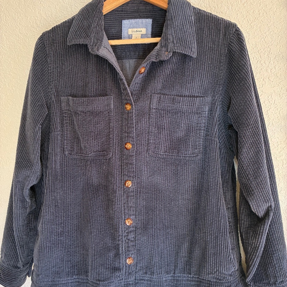 LL Bean Comfort Corduroy Relaxed Shirt